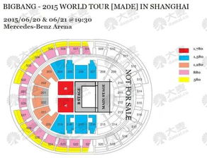 梅赛德斯奔驰文化中心219区是小号靠近舞台还是大号啊 