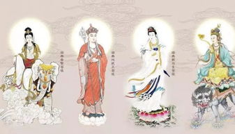 四大菩萨是哪四个,中国佛教四大菩萨来历