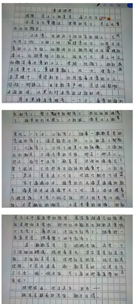 学生作文 R1SE少年,巅峰相迎 ,老师八字评语看懵少年