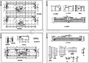 某3层厂房建筑施工图