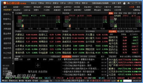 从东方财富通软件怎么查一只股票一个月的每日涨跌情况