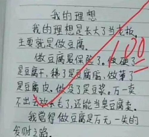 小学生 满分作文 走红,内容精彩绝伦,老师 看得我差点都信了