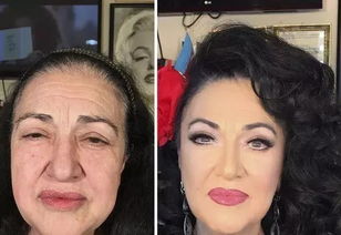 化妆师免费为70多岁女性化妆,这对比效果堪比整容 