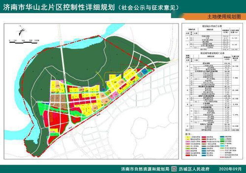 济南市华山北片区控制性详细规划出炉 规划城市建设用地427公顷