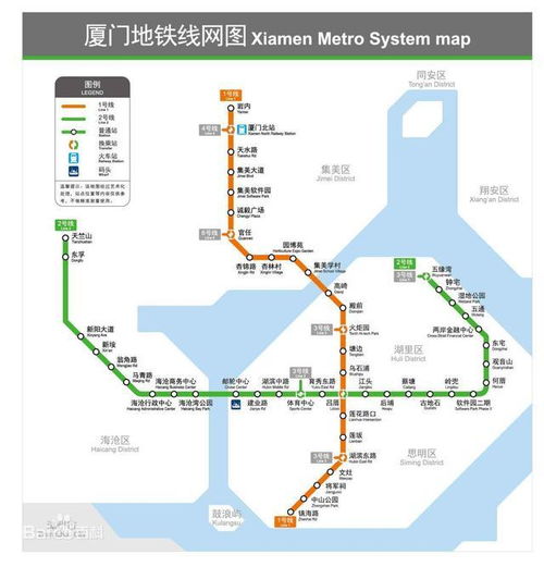 厦门东孚地铁站免费停车场,厦门轨道交通2号线线路