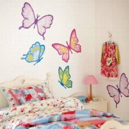 大人小孩都爱 蝴蝶元素装饰女孩房的23个点子 11 