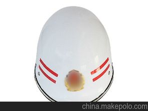 白色消防员抢险救援头盔 安全地震救援头盔 消防急救头盔