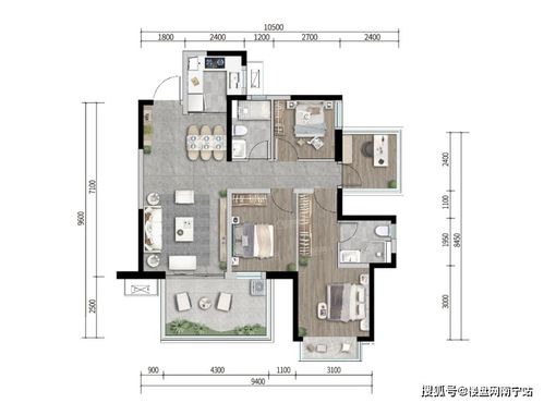 五象4大热楼盘样板间一览 同样95㎡谁家更出色 带你云看房