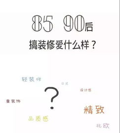 第一批90后已经在装修啦,他们最大的特点就是 