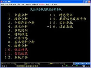 民生证券钱龙金典版2007