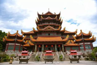 福州著名寺庙,因古荔而闻名,有全省寺庙最高的佛塔 