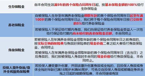 快返型年金 中华联合怡享年金保险计划