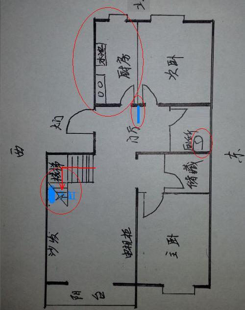 入户门正对厕所怎么化解,鱼缸入楼梯底下是否可以 