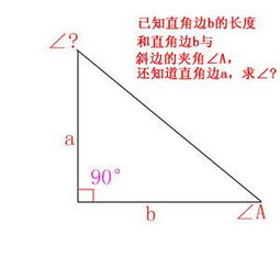 已知直角三角形的三条边 怎么求度数 信息阅读欣赏 信息村 K0w0m Com