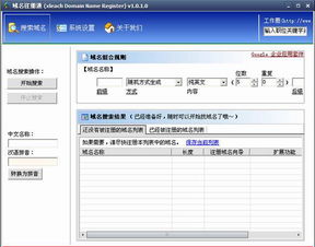 域名注册通 v1.7.0.0 绿色版下载