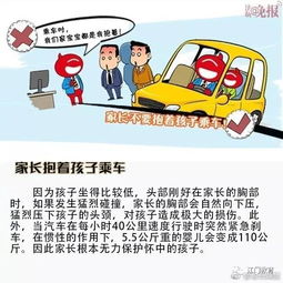 必看 9张图,带您自查孩子乘车安全隐患 