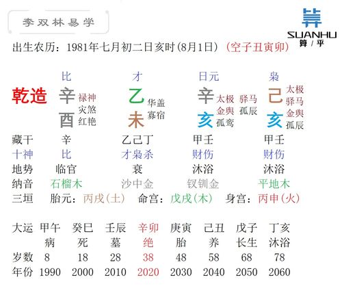 逢赌就败 多是比肩夺财 李双林