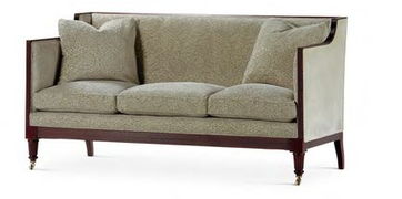 现代中式布艺沙发