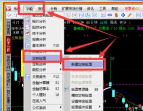 求助：怎样设置通达信自定义子板块