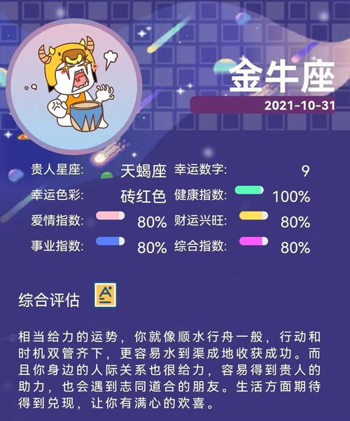 2021年10月31日星座运势