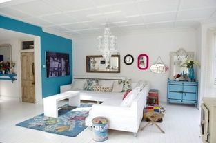用家具色彩妆点风格 英国现代公寓装修 