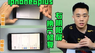 iPhone6p屏幕闪白条后触摸不能用,老司机都懂,黑触摸搭个桥就解决了