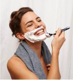 牙膏能使胡子变淡 