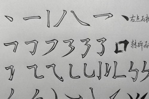 基本笔画五大核心之一掌握1个方法练好15个笔画