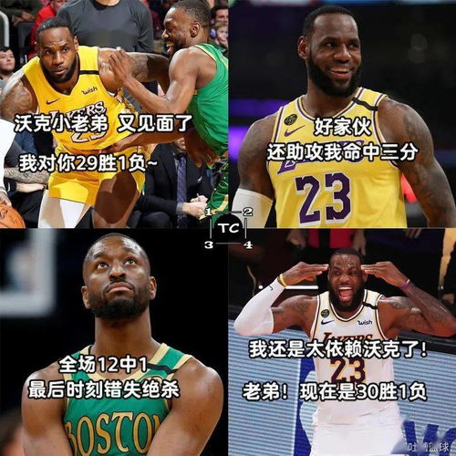 詹姆斯vs沃克对比图〖NBA有哪些球员和明星撞脸 〗