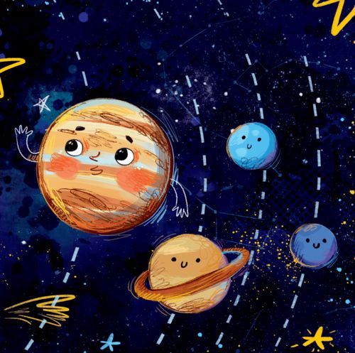 幼儿天文启蒙,带孩子认识恒星 行星 星座 黑洞的神奇绘本 月亮 