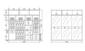 柜子尺寸怎么弄好看 这样的衣柜怎么做最好