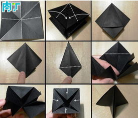超级简单的圣诞树折法过程图 幼儿有趣的手工折纸