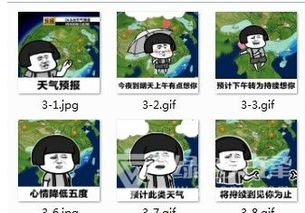 天气预报都是我想你表情包 天气预报都是我想你表情图片 无水印版软件下载 