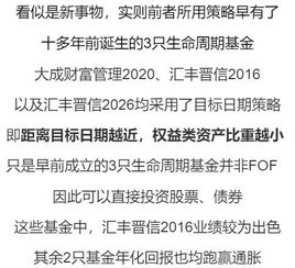 养老目标基金VS生命周期基金,有什么区别