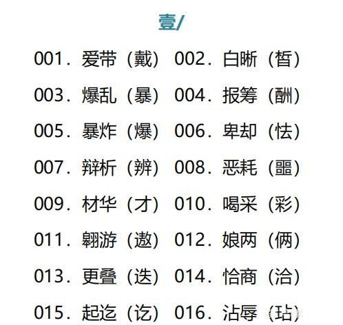 小学语文易错字150个,都是常见词语和成语 快帮孩子存下来