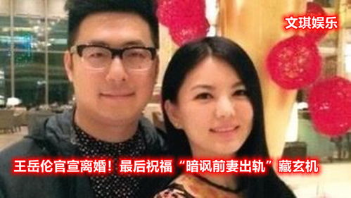 王岳伦官宣离婚 最后祝福 暗讽前妻出轨 藏玄机 