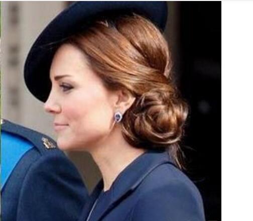 凯特王妃低盘发发型怎么扎 