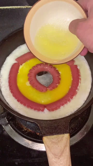 创意鸡蛋饼 