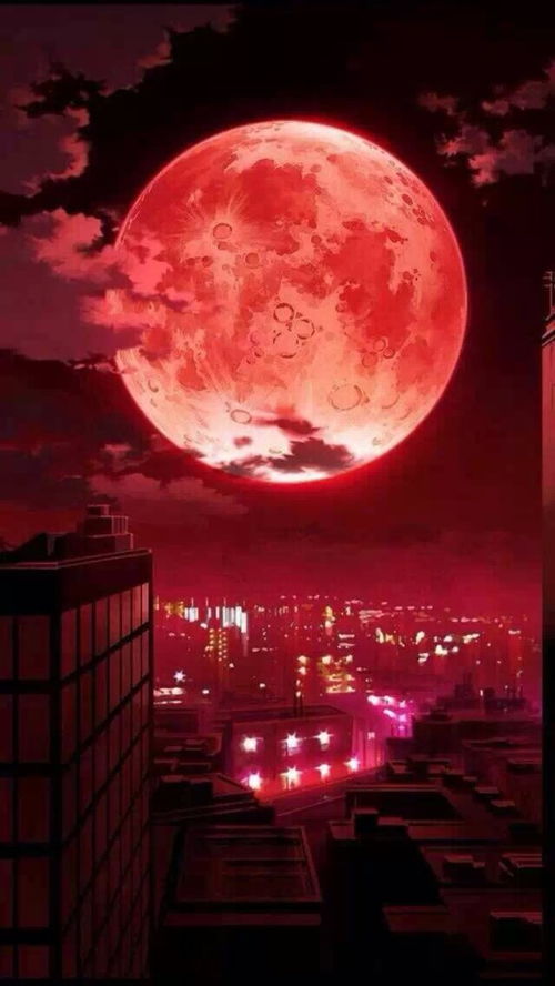 血月是什么现象呢,红色光线折射在月球表面上 这是什么样的现象