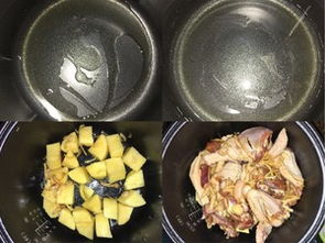 电饭煲焗土豆鸡的做法 教你做电饭煲焗土豆鸡 