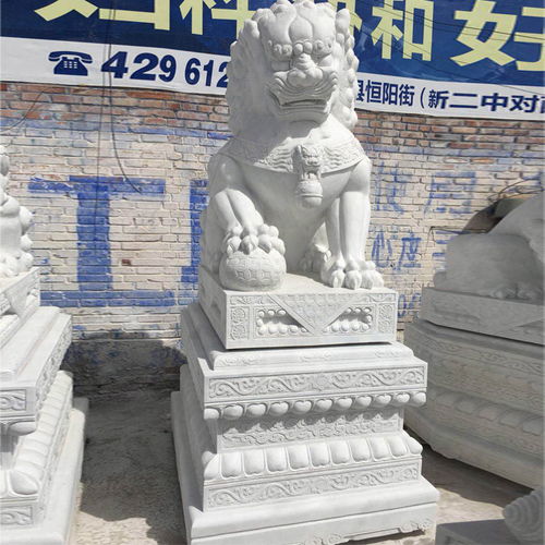 旺通雕塑 图 石雕狮子厂家 大兴安岭地区石雕狮子 