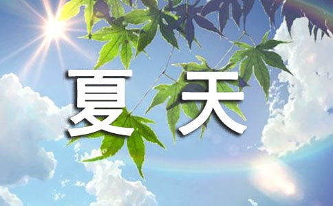 给我一个夏天就够了作文