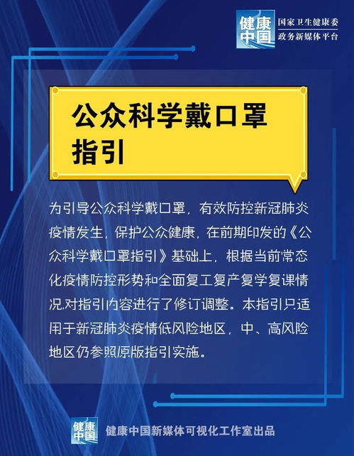 重磅 在这些地区,上班上学不用戴口罩了 但要满足这些条件