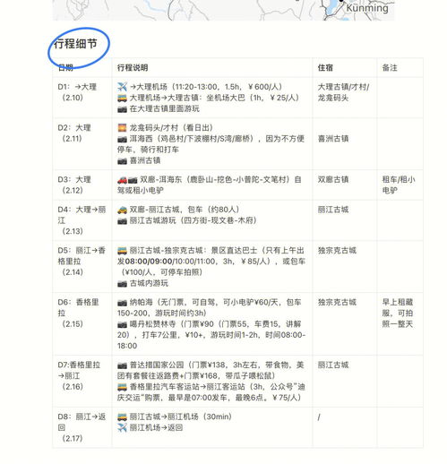 快速用Notion搭建旅行计划 附云南模版 