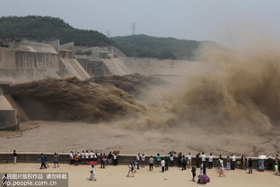 小浪底水库泄洪