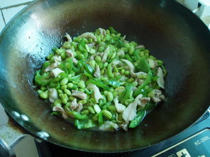 青椒毛豆肉丝相干怎么做,青椒干子毛豆肉丝的做法步骤图，怎么做好吃