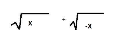 式子根号x加根号 x 