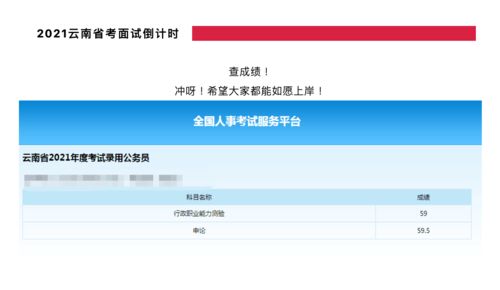 云南公务员成绩查询,2022年云南省公务员考试怎么查询成绩(图1)