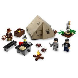LEGO 乐高 夺宝奇兵 系列 丛林 决斗7624 玩具 