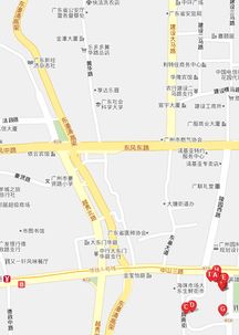 从中华广场步行到白云山路线 